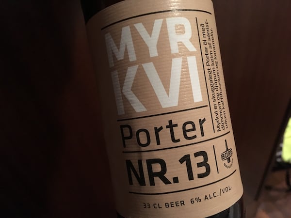 MYR KVI Porter Number 13 label